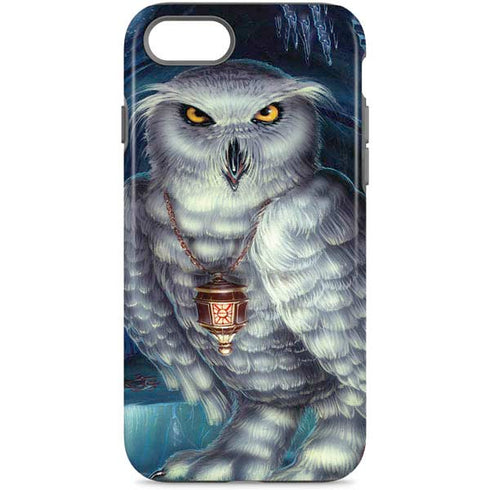 White Owl by Ed Beard Jr iPhone Cases